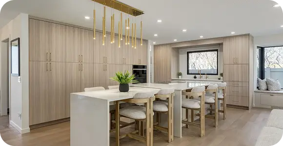 custom kitchen renovation after